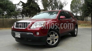 GMC Acadia 5P TA 7 Y 8 PAS. PIEL QC RA-20 CROM. 4X4 usado (2011) color Rojo precio $199,000
