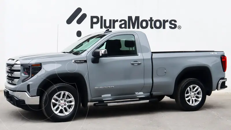Foto GMC Sierra Cabina Regular usado (2025) color Gris financiado en mensualidades(enganche $254,980 mensualidades desde $21,725)