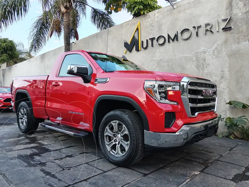 Foto GMC Sierra Cabina Regular 4x4 usado (2020) color Rojo financiado en mensualidades(enganche $248,700)