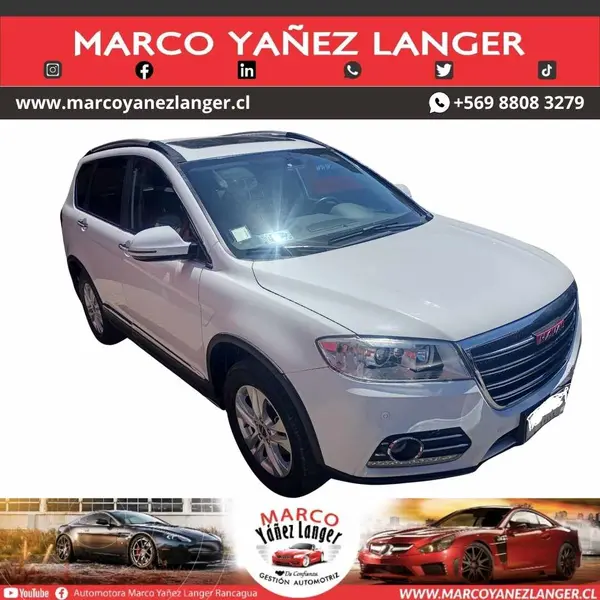 Foto Haval H6 2.0L Active 4x2 usado (2018) color Blanco precio $9.790.000
