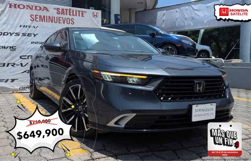 Foto Honda Accord Hybrid Touring usado (2023) color Gris precio $710,000