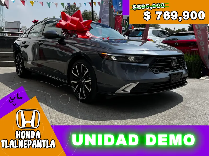 Foto Honda Accord Hybrid Touring usado (2024) color Gris Oscuro precio $769,900