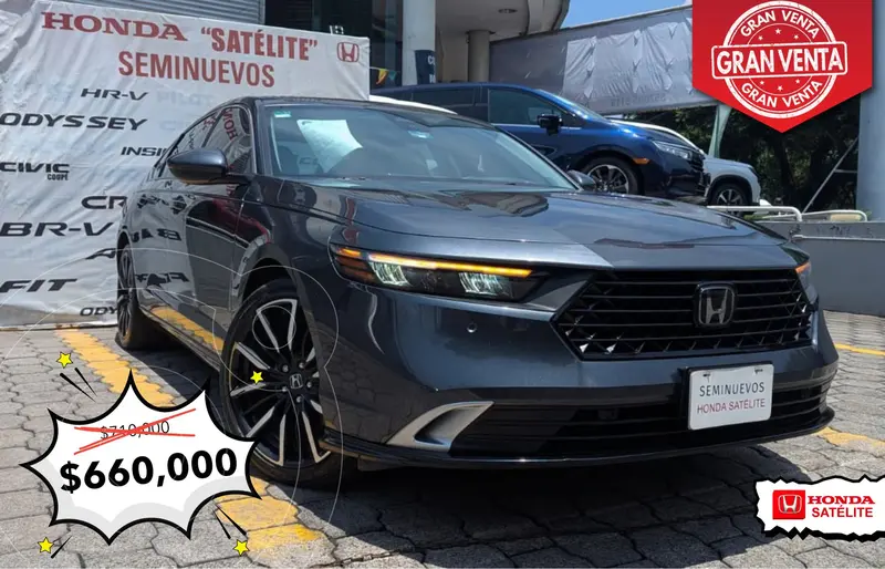 Foto Honda Accord Hybrid Touring usado (2023) color Gris precio $660,000