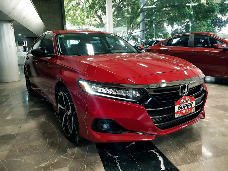 Foto Honda Accord Sport Plus usado (2022) color Rojo financiado en mensualidades(enganche $184,380 mensualidades desde $9,912)