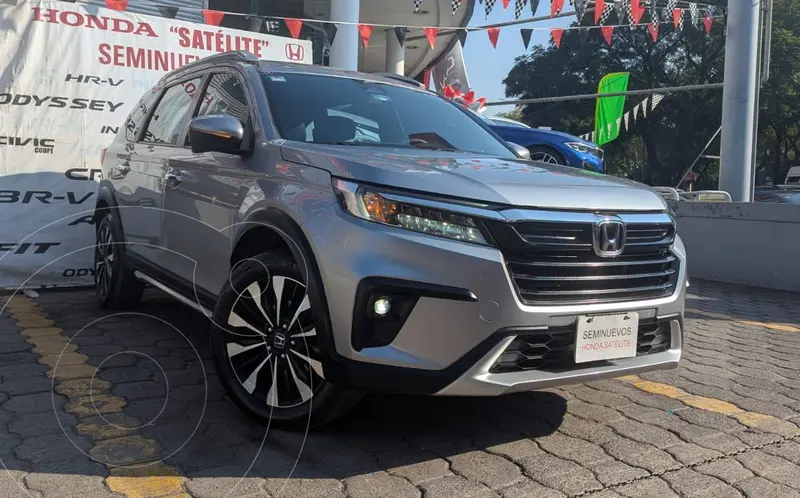 Foto Honda BR-V Touring usado (2024) color plateado financiado en mensualidades(enganche $178,000 mensualidades desde $7,826)