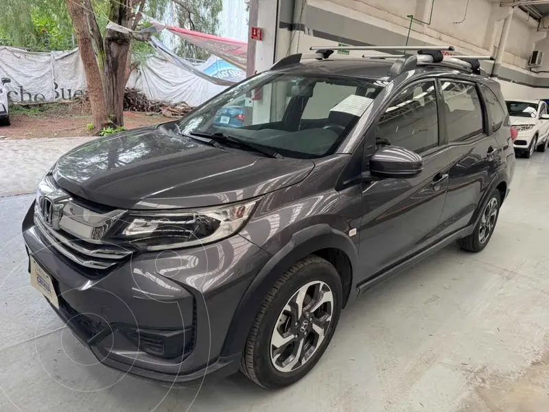 Foto Honda BR-V Uniq usado (2021) color Gris financiado en mensualidades(enganche $89,835 mensualidades desde $9,539)