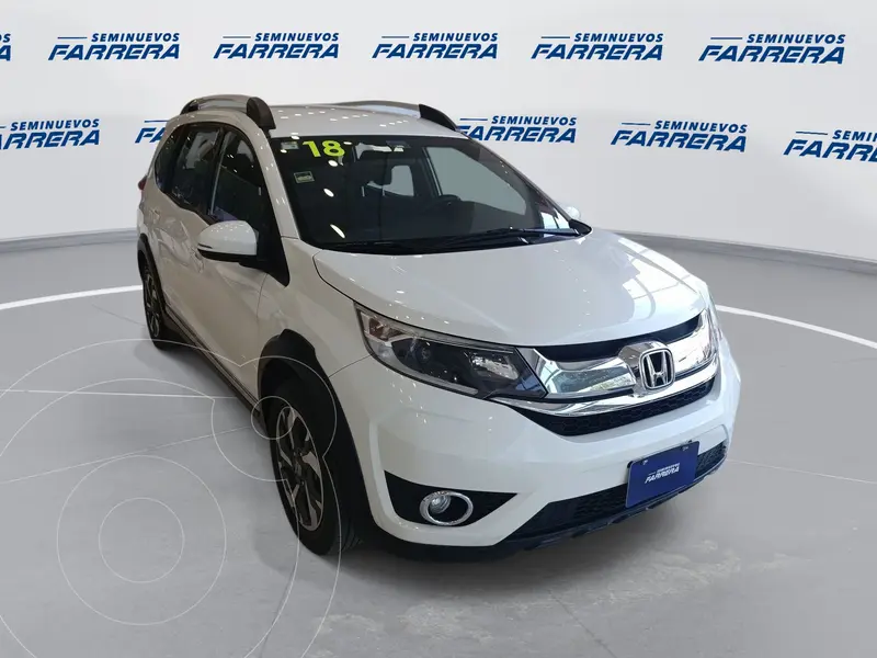 Foto Honda BR-V Prime usado (2018) color Blanco financiado en mensualidades(enganche $66,250 mensualidades desde $5,495)
