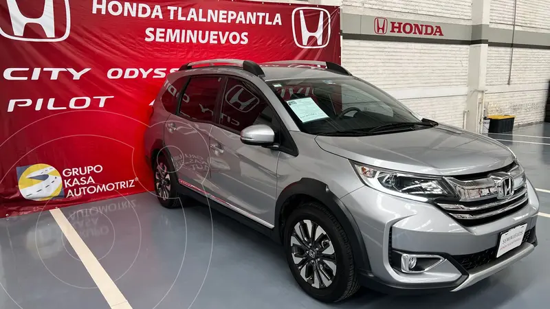 Honda BR-V Prime usado (2021) color plateado precio $399,000