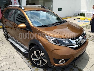 Honda BR-V Prime Aut usado (2018) color Cafe precio $316,900