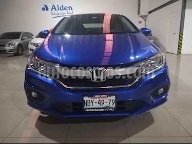 foto Honda City EX 1.5L Aut usado (2018) color Azul precio $243,000