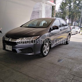 foto Honda City EX 1.5L Aut usado (2014) color Gris precio $157,000