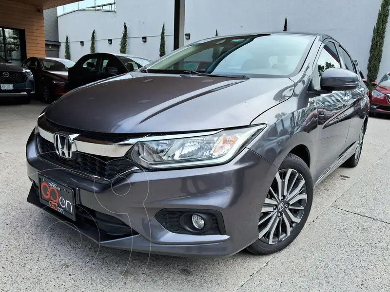 Foto Honda City EX 1.5L Aut usado (2019) color Gris financiado en mensualidades(enganche $72,500 mensualidades desde $8,776)