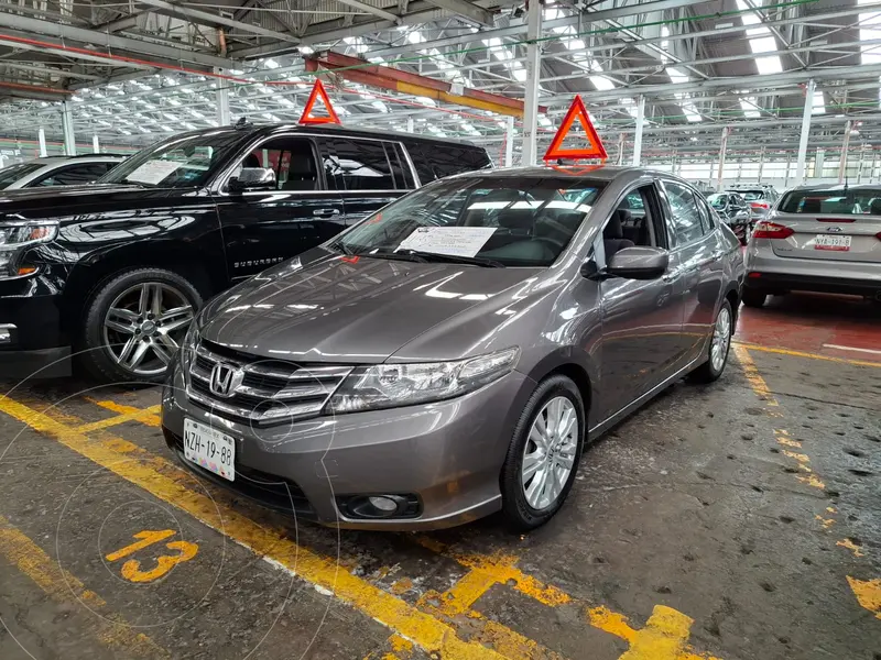 Foto Honda City EX 1.5L usado (2013) color Gris Magnesio precio $155,800