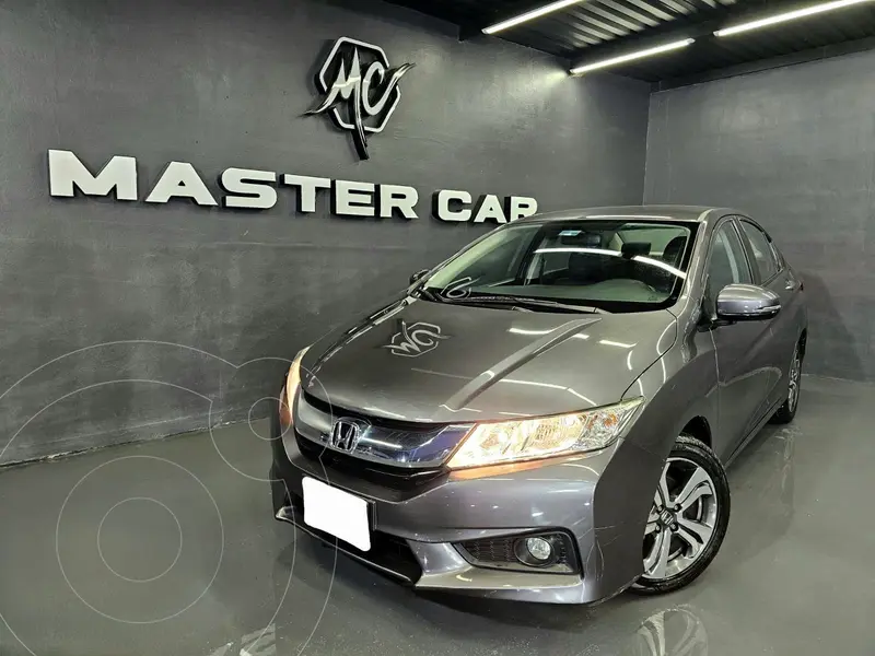 Foto Honda City EX 1.5L Aut usado (2016) color Gris Oscuro precio $198,000