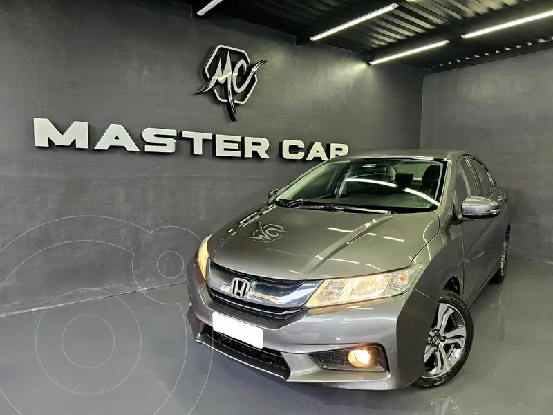 Foto Honda City EX 1.5L Aut usado (2017) color Gris Oscuro precio $218,000
