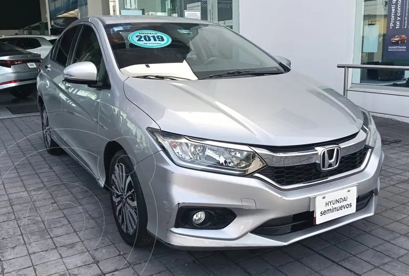 Foto Honda City EX 1.5L Aut usado (2019) color Gris financiado en mensualidades(enganche $98,230 mensualidades desde $4,133)