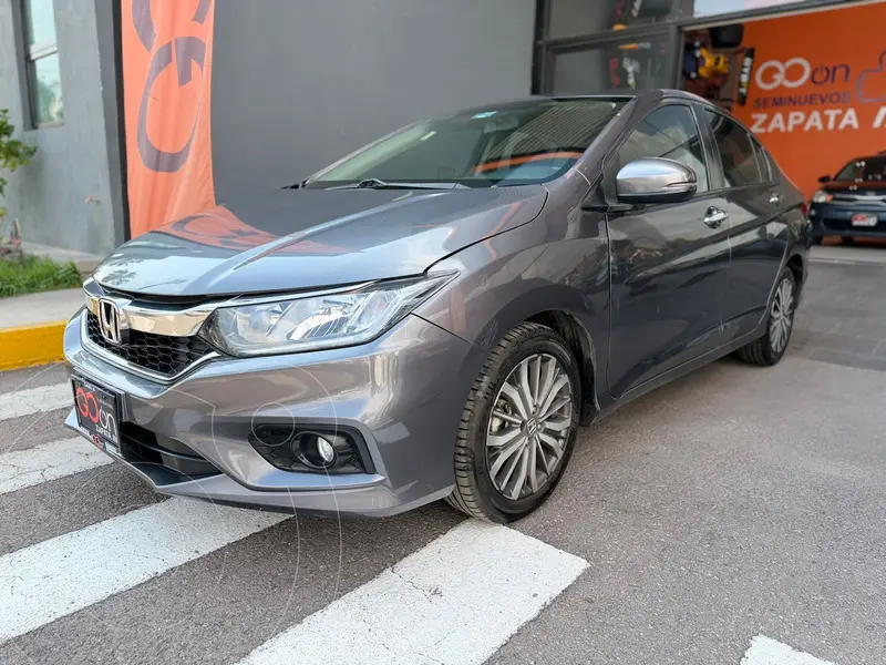 Foto Honda City EX 1.5L Aut usado (2020) color Gris financiado en mensualidades(enganche $67,852 mensualidades desde $5,189)