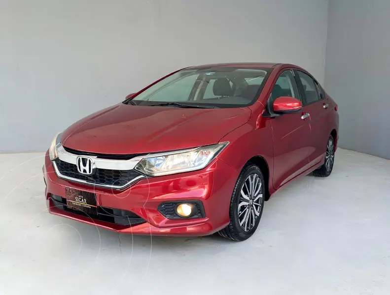 Foto Honda City EX 1.5L Aut usado (2018) color Rojo precio $199,000