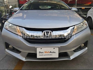 Honda City 4p EX L4/1.5 Aut usado (2014) color Plata precio $140,000
