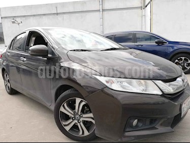 foto Honda City EX 1.5L usado (2016) color Gris precio $190,000