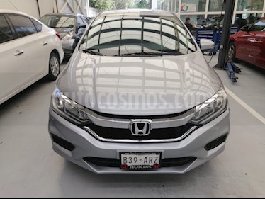 foto Honda City EX 1.5L usado (2018) color Plata Diamante precio $215,000