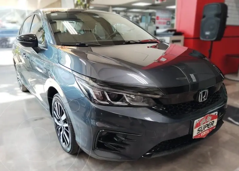 Foto Honda City Sport Aut usado (2023) color Gris financiado en mensualidades(enganche $131,670 mensualidades desde $5,540)