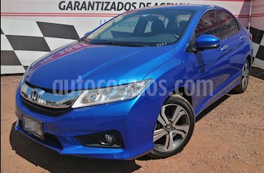 foto Honda City EX 1.5L usado (2017) color Azul precio $210,000