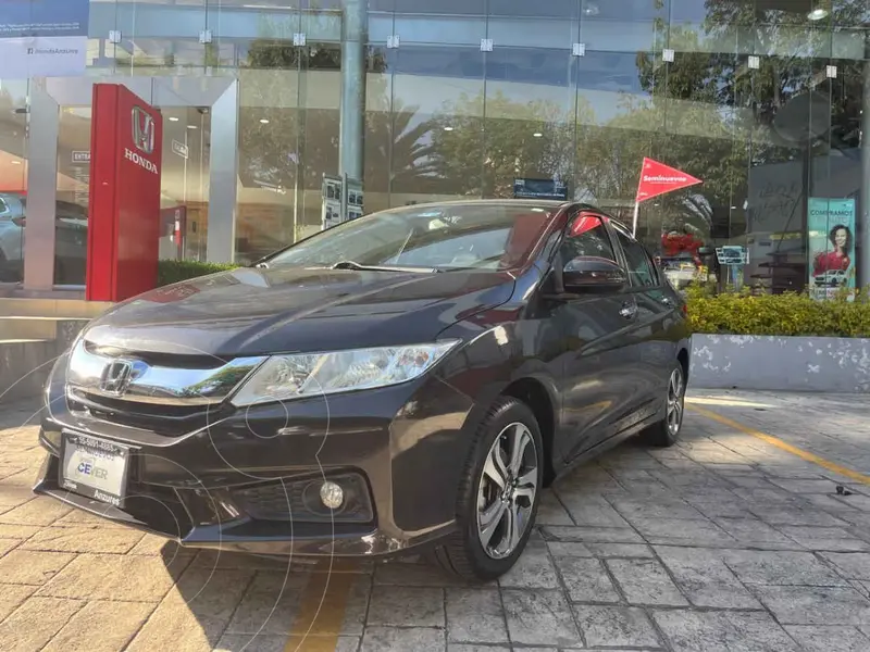 Foto Honda City EX 1.5L Aut usado (2015) color Cafe precio $195,000