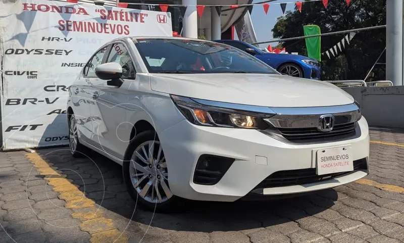 Foto Honda City Prime Aut usado (2021) color Blanco financiado en mensualidades(enganche $113,960 mensualidades desde $5,011)