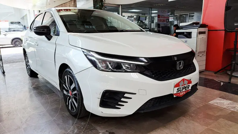 Foto Honda City Sport Aut usado (2022) color Blanco financiado en mensualidades(enganche $133,342 mensualidades desde $5,610)