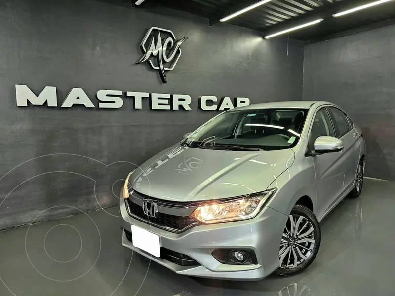 Foto Honda City EX 1.5L Aut usado (2020) color plateado precio $259,000