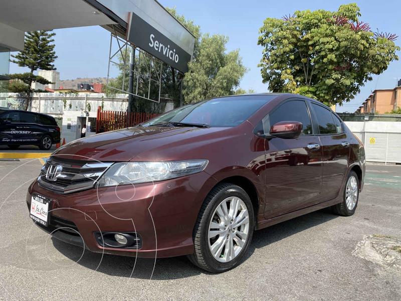 Foto Honda City EX 1.5L usado (2013) color Rojo precio $145,000