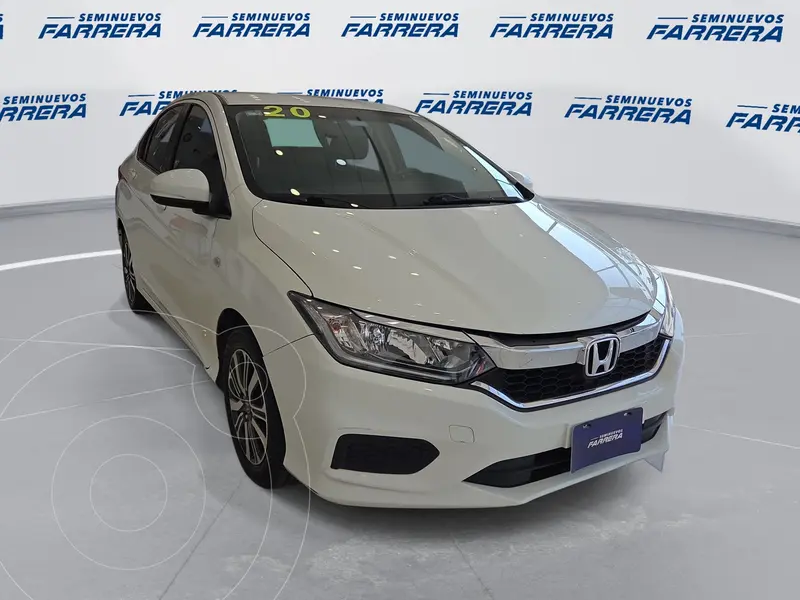 Foto Honda City LX 1.5L Aut usado (2020) color Blanco financiado en mensualidades(enganche $63,600 mensualidades desde $5,275)