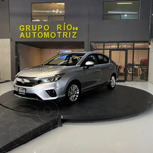 Foto Honda City Prime Aut usado (2021) color Gris Oscuro financiado en mensualidades(enganche $35,402 mensualidades desde $7,464)