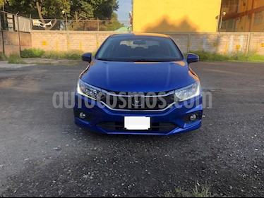 Honda City EX 1.5L Aut usado (2018) color Azul precio $115,000