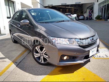 Honda City 4p EX L4/1.5 Aut usado (2016) color Gris precio $199,000