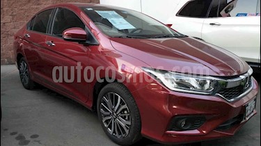 foto Honda City EX 1.5L Aut usado (2019) color Vino Tinto precio $273,000