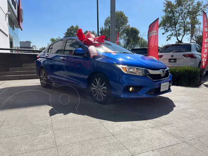 Foto Honda City EX 1.5L Aut usado (2020) color Azul precio $253,900