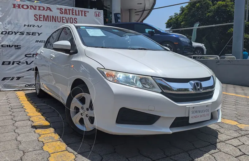 Foto Honda City LX 1.5L Aut usado (2016) color Blanco precio $205,000