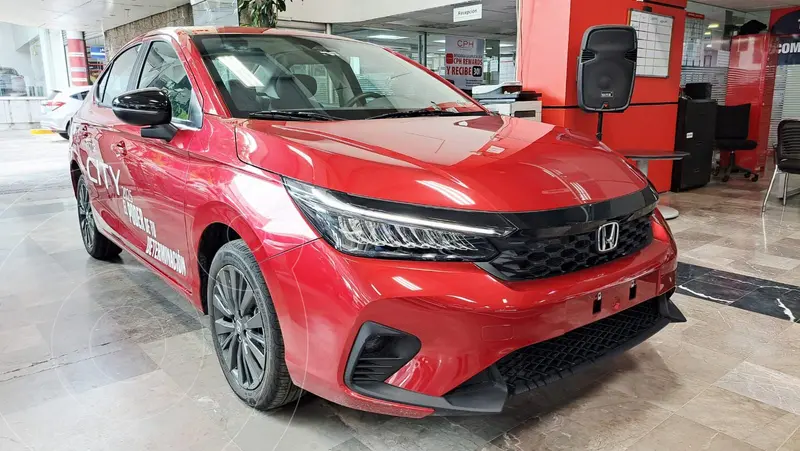 Foto Honda City Touring usado (2025) color Rojo financiado en mensualidades(enganche $173,428 mensualidades desde $7,297)