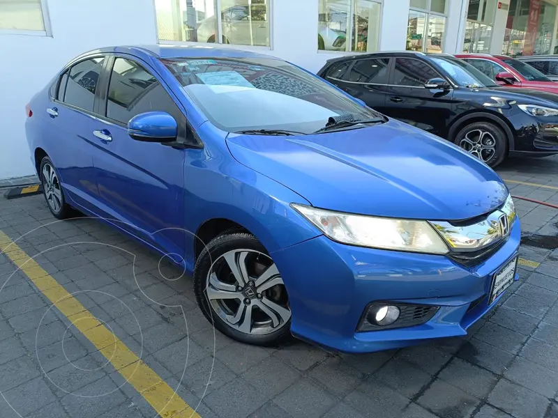Foto Honda City EX 1.5L Aut usado (2017) color Azul precio $199,900