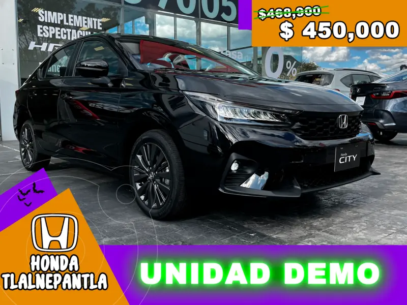 Foto Honda City Touring usado (2025) color Negro financiado en mensualidades(enganche $188,100 mensualidades desde $7,914)