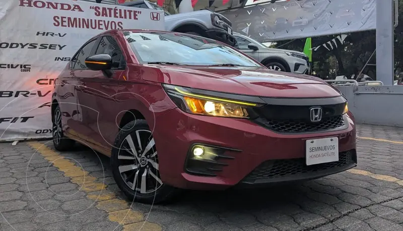 Foto Honda City Sport Aut usado (2021) color Rojo financiado en mensualidades(enganche $111,960 mensualidades desde $4,923)