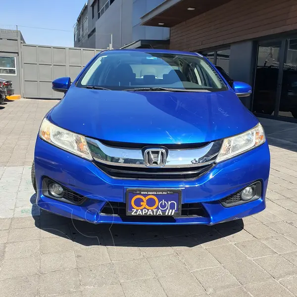 Foto Honda City EX 1.5L Aut usado (2017) color Azul precio $245,000