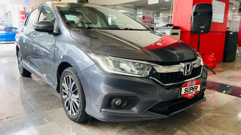 Foto Honda City EX 1.5L Aut usado (2020) color Gris Oscuro financiado en mensualidades(enganche $110,480 mensualidades desde $5,939)