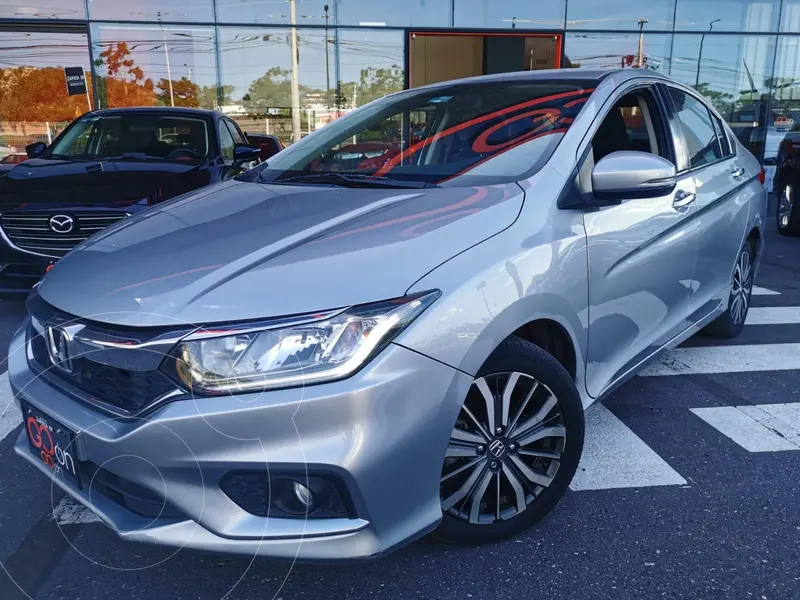 Foto Honda City EX 1.5L Aut usado (2020) color plateado financiado en mensualidades(enganche $83,725 mensualidades desde $4,856)