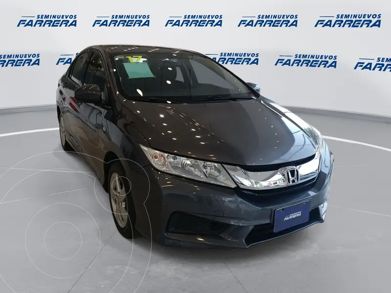 Foto Honda City LX 1.5L usado (2017) color Gris precio $189,000