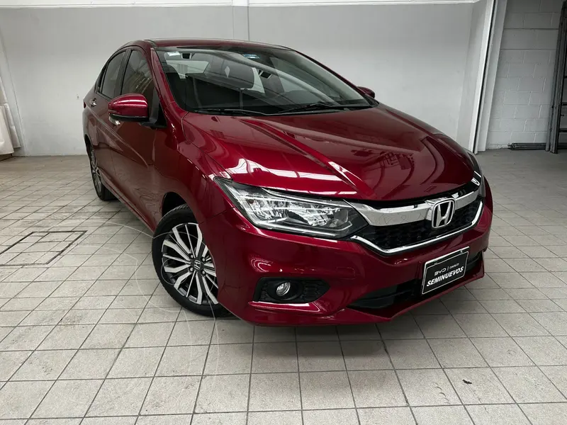 Foto Honda City EX 1.5L Aut usado (2020) color Rojo Cobrizo financiado en mensualidades(enganche $98,230 mensualidades desde $4,220)