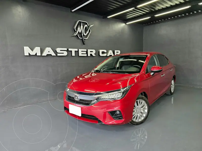 Foto Honda City Touring usado (2022) color Rojo Radiante financiado en mensualidades(enganche $71,600 mensualidades desde $8,650)