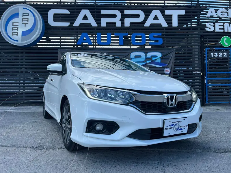 Foto Honda City EX 1.5L Aut usado (2020) color Blanco financiado en mensualidades(enganche $56,980 mensualidades desde $5,938)